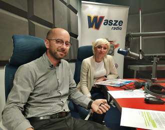 Zdjęcie aktualności Gość WRFM: Iwona Troczyńska, Tomasz Hoffmann (15.09.2022)