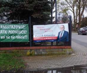 Zdjęcie aktualności Kolejna afera banerowa w Janowcu Wielkopolskim, tym razem chodzi i plakaty protestujących rolników